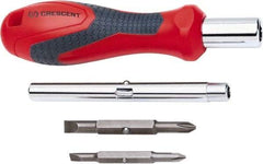 Crescent - Mini-Ratchet Bit Screwdriver Kit - Phillips, Slotted, Square - Caliber Tooling