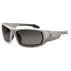 Odin Smoke Lens Matte Gray Safety Glasses - Caliber Tooling