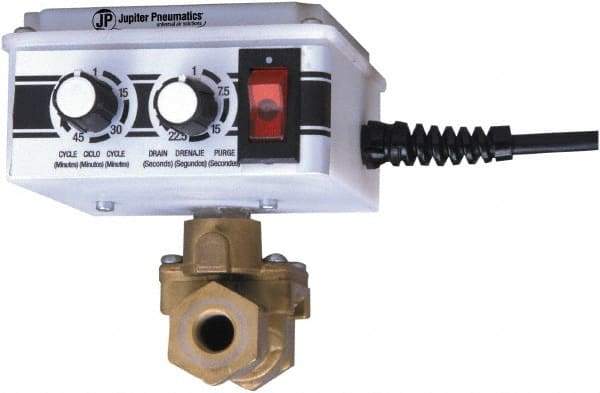 PRO-SOURCE - 1/2" Inlet, Electronic Condensate Drain Valve - 200 psi - Caliber Tooling