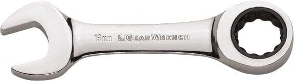 GearWrench - 11/32" 12 Point Combination Wrench - Chrome Vanadium Steel, Full Polish Finish - Caliber Tooling