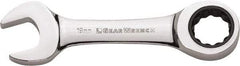 GearWrench - 11mm 12 Point Combination Wrench - Chrome Vanadium Steel, Full Polish Finish - Caliber Tooling