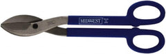 Midwest Snips - 2-1/2" Length of Cut, Straight Pattern Tinner's Snip - 16" OAL, 16 AWG Steel Capacity - Caliber Tooling