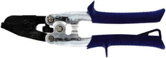 Midwest Snips - 10" OAL Hand Notcher for HVAC - 1" Jaw Width, 1.275" Jaw Depth - Caliber Tooling