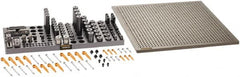 Renishaw - M6, CMM Clamping Kit - Use with CMM Fixtures, Includes 110Pc. Component Set, 450x450mm Plate - Caliber Tooling