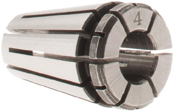 Accupro - 3.5 to 4mm ER8 Collet - 0.01mm TIR, 13mm OAL, 8.5mm Overall Diam - Exact Industrial Supply