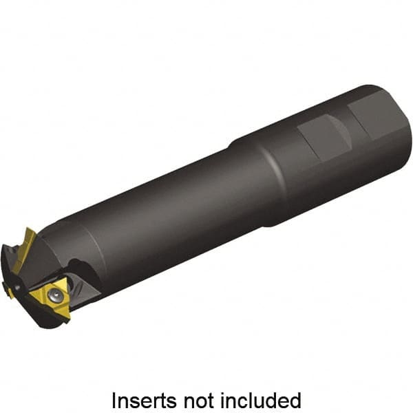 Kennametal - 20.65mm Cut Diam, 65.4mm Max Hole Depth, 25mm Shank Diam, Indexable Thread Mill - Insert Style KTM11, 11mm Insert Size, 2 Inserts, Toolholder Style KTMD, 123mm OAL - Caliber Tooling