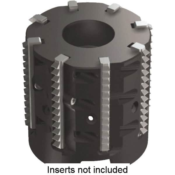 Kennametal - 1.93" Cut Diam, 1.97" Max Depth of Cut, 3/4" Arbor Hole Diam, Indexable Thread Mill - Insert Style TMT40, 40mm Insert Size, 7 Inserts, Toolholder Style TMST40, 1.97" OAL - Caliber Tooling