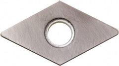 Kyocera - DNGA442 Grade A66N Ceramic Turning Insert - TiN Finish, 55° Diamond, 1/2" Inscr Circle, 1/4" Thick, 1/32" Corner Radius - Caliber Tooling