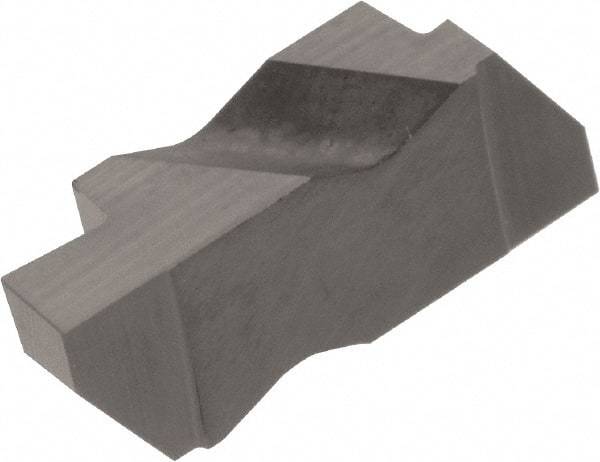 Kyocera - 3156KCG Grade A65, 5/32" Cutting Width Ceramic Grooving Insert - 0.15" Max Depth of Cut, Right Hand, 0.008" Corner Radius, Al2O3/TiC3 Finish - Caliber Tooling