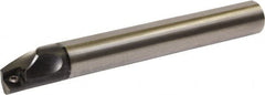 Kyocera - 22mm Min Bore Diam, 165mm OAL, 20mm Shank Diam, E-SCLP-A Indexable Boring Bar - 32mm Max Bore Depth, CPGB 32.., CPMB 32.., CPMH 32.., CPMT 32.. Insert, Screw Holding Method - Caliber Tooling