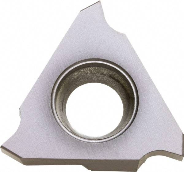 Kyocera - 43GBA Grade PR905, 1.75mm Cutting Width Carbide Grooving Insert - 3.5mm Max Depth of Cut, Left Hand, 0.2mm Corner Radius, TiAlN Finish - Caliber Tooling