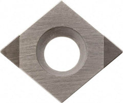 Kyocera - CCMW32.52 Grade KBN510 CBN Turning Insert - Uncoated, 80° Diamond, 3/8" Inscr Circle, 5/32" Thick, 1/32" Corner Radius - Caliber Tooling