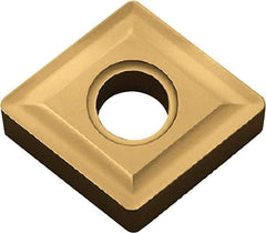 Kyocera - CNMG433 Grade CA510 Carbide Turning Insert - TiCN/Al2O3/TiN Finish, 80° Diamond, 1/2" Inscr Circle, 3/16" Thick, 3/64" Corner Radius - Caliber Tooling