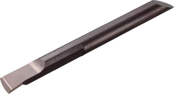 Kyocera - 3.5mm Min Bore Diam, 13mm Max Bore Depth, 3mm Shank Diam, Boring Bar - 0.005906" Corner Radius, Right Hand Cut, Solid Carbide - Exact Industrial Supply