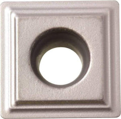 Kyocera - SPMT090304 Z Grade KW10 Carbide Milling Insert - WC/Co Finish, 3.18mm Thick, 9.52mm Inscribed Circle, 0.4mm Corner Radius - Caliber Tooling