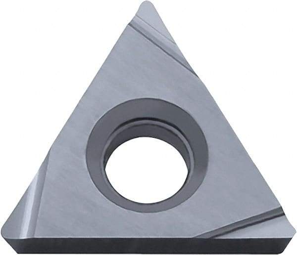 Kyocera - TPGH1.81.50.5 Grade PR930 Carbide Turning Insert - TiCN Finish, 60° Triangle, 7/32" Inscr Circle, 3/32" Thick, 0.008" Corner Radius - Caliber Tooling