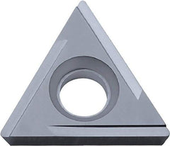 Kyocera - TPGH321 H Grade PR930 Carbide Turning Insert - TiCN Finish, 60° Triangle, 3/8" Inscr Circle, 1/8" Thick, 1/64" Corner Radius - Caliber Tooling