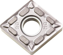 Kyocera - CNMG431 MQ Grade PR1125 Carbide Turning Insert - TiAlN Finish, 80° Diamond, 1/2" Inscr Circle, 3/16" Thick, 1/64" Corner Radius - Caliber Tooling