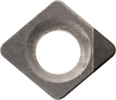 Kyocera - CCMW21.51 Grade KBN525 CBN Turning Insert - Uncoated, 80° Diamond, 1/4" Inscr Circle, 3/32" Thick, 1/64" Corner Radius - Caliber Tooling