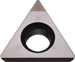 Kyocera - TPGB220.2 Grade KPD010 Polycrystalline Diamond (PCD) Turning Insert - Uncoated, 60° Triangle, 1/4" Inscr Circle, 1/8" Thick, 0.004" Corner Radius - Caliber Tooling