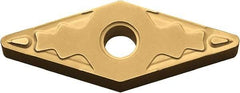 Kyocera - VNMG333 HQ Grade CA515 Carbide Turning Insert - TiCN/Al2O3/TiN Finish, 35° Diamond, 3/8" Inscr Circle, 3/16" Thick, 3/64" Corner Radius - Caliber Tooling