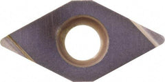 Kyocera - DCET32.50.2 FSF Grade PR930 Carbide Turning Insert - TiCN Finish, 55° Diamond, 3/8" Inscr Circle, 5/32" Thick, 0.004" Corner Radius - Caliber Tooling