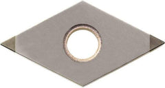 Kyocera - DNGA430.5 Grade KBN05M CBN Turning Insert - Megacoat Finish, 55° Diamond, 1/2" Inscr Circle, 3/16" Thick, 0.008" Corner Radius - Caliber Tooling