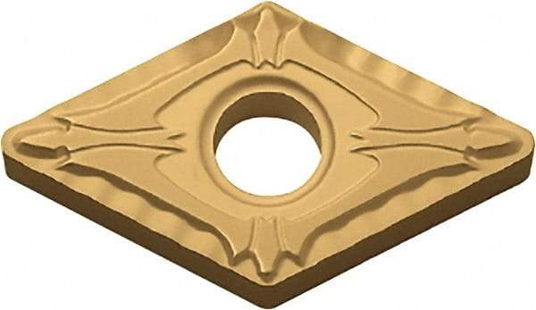 Kyocera - DNMG432 XP Grade CA515 Carbide Turning Insert - TiCN/Al2O3/TiN Finish, 55° Diamond, 1/2" Inscr Circle, 3/16" Thick, 1/32" Corner Radius - Caliber Tooling