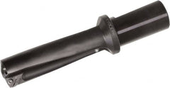 Kyocera - 3.07" Max Drill Depth, 26mm Diam, Indexable Insert Drill - 2 Inserts, 1" Shank Diam, Whistle Notch Shank - Caliber Tooling