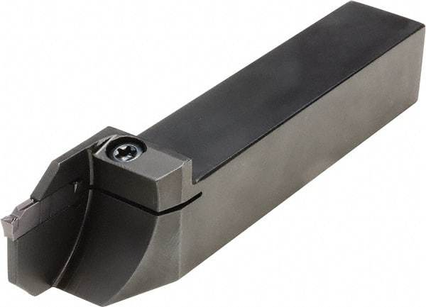 Kyocera - KGD, External, Right Hand, 30mm Max Depth of Cut, 2.4 to 3mm Groove Width, Indexable Grooving Tool Holder - Multiple Insert Compatibility, 10mm Shank Height, 10mm Shank Width, 120mm OAL - Caliber Tooling