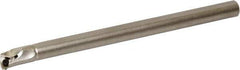 Kyocera - 22mm Min Bore Diam, 200mm OAL, 20mm Shank Diam, S/A-SWUB(P)-AE Indexable Boring Bar - 36mm Max Bore Depth, WPGT 32.., WPGW 32.., WPMT 32.., WPMW 32.. Insert, Screw Holding Method - Caliber Tooling