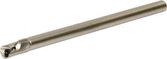 Kyocera - 0.48" Min Bore Diam, 6" OAL, 3/8" Shank Diam, A/S-STLB(P)-AE Indexable Boring Bar - 0.787" Max Bore Depth, TPET 22.., TPGB 22.., TPGH 22.., TPMH 22.., TPMT 22.. Insert, Screw Holding Method - Caliber Tooling