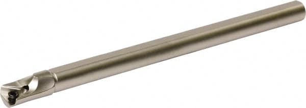 Kyocera - 27mm Min Bore Diam, 250mm OAL, 25mm Shank Diam, A/S-STLB(P)-AE Indexable Boring Bar - 46mm Max Bore Depth, TPGB 32.., TPGH 32.., TPMH 32.., TPMT 32.. Insert, Screw Holding Method - Caliber Tooling