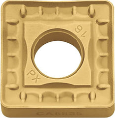 Kyocera - SNMM643 PX Grade CA530 Carbide Turning Insert - TiCN/Al2O3/TiN Finish, 90° Square, 3/4" Inscr Circle, 1/4" Thick, 3/64" Corner Radius - Caliber Tooling