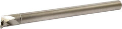 Kyocera - 14mm Min Bore Diam, 140mm OAL, 10mm Shank Diam, A-SVPC(B)-AE Indexable Boring Bar - 24mm Max Bore Depth, VCGW 1515.., VCMT 1515.. Insert, Screw Holding Method - Caliber Tooling