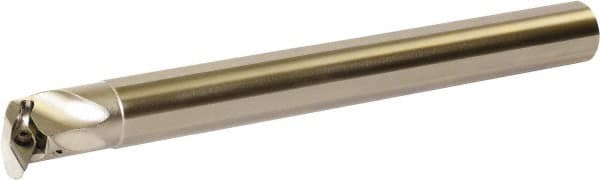 Kyocera - 0.98" Min Bore Diam, 10" OAL, 3/4" Shank Diam, A-SVUC(B)-AE Indexable Boring Bar - VBET 22.., VBGT 22.., VBGW 22.., VBMT 22.., VCGT 22.., VCMT 22.. Insert, Screw Holding Method - Caliber Tooling