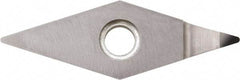 Kyocera - VNMM330.5 Grade KPD001 Polycrystalline Diamond (PCD) Turning Insert - Uncoated, 35° Diamond, 3/8" Inscr Circle, 3/16" Thick, 0.008" Corner Radius - Caliber Tooling