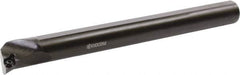 Kyocera - 32mm Min Bore Diam, 250mm OAL, 25mm Shank Diam, S-SDUC-A Indexable Boring Bar - 24mm Max Bore Depth, DCGT 325.., DCGW 325.., DCMT 325.., DCMW 325.. Insert, Screw Holding Method - Caliber Tooling