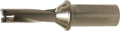 Kyocera - 1.732" Max Drill Depth, 12.5mm Diam, Indexable Insert Drill - 1 Insert, 3/4" Shank Diam, Flange Shank - Caliber Tooling