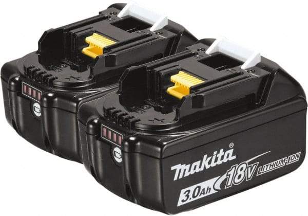 Makita - 18 Volt Lithium-Ion Power Tool Battery - 3 Ahr Capacity, Series LXT - Caliber Tooling