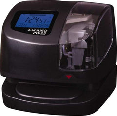 Amano - Time Clocks & Time Recorders Punch Style: Manual/Automatic Power Source: 115V 60 Hz AC - Caliber Tooling