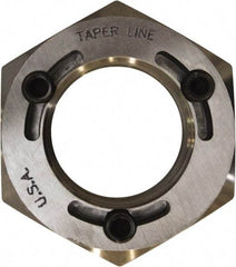 Taper Line - 1-14 Thread, 1" Bore Diam, 1-5/8" OD, Shaft Locking Device - 35/64" OAW - Caliber Tooling