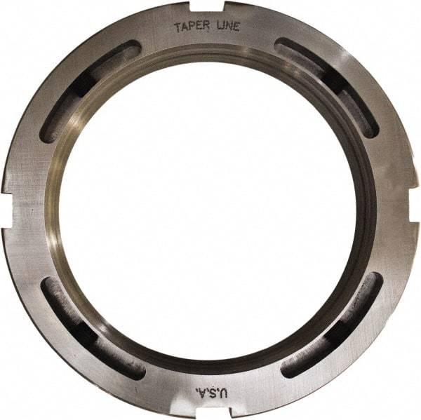 Taper Line - 2.548-18 Thread, 3-1/16" Bore Diam, 3-3/8" OD, Shaft Locking Device - 9/16" OAW - Caliber Tooling