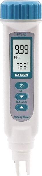 Extech - Salinity Meter - 32 to 122°F, Salinity Probe - Caliber Tooling