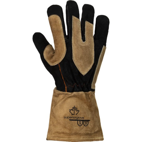 Tough yet dexterous MIG welding gloves