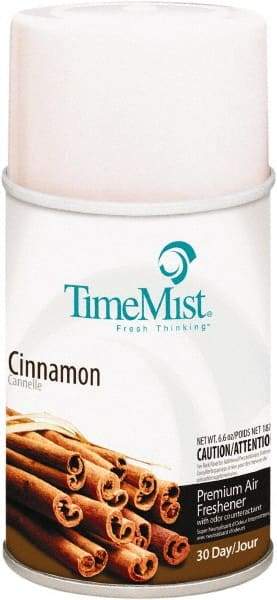 TimeMist - 6.6 oz Air Freshener Dispenser Canister Refill - Cinnamon, Compatible with TimeMist Metered Fragrance Dispensers - Caliber Tooling