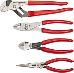 GearWrench - 4 Piece Plier Set - Caliber Tooling