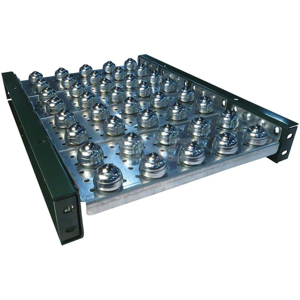 Conveyor Accessories; Type: Ball Transfer Plate; Width (Inch): 39; For Use With: 1.9″ diameter roller conveyor frames and 1-3/8″ roller conveyor; Overall Height: 3.8000 in; Material: Steel; Overall Length (Inch): 36.00; Length: 36.00; Overall Length: 36.0