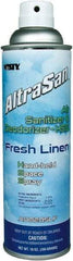 Misty - 10 oz Aerosol Can Air Freshener - Liquid, Fresh Linen Scent - Caliber Tooling