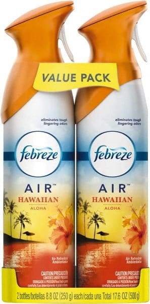 Febreze - 8.8 oz Aerosol Can Air Freshener - Liquid, Hawaiian Aloha Scent - Caliber Tooling